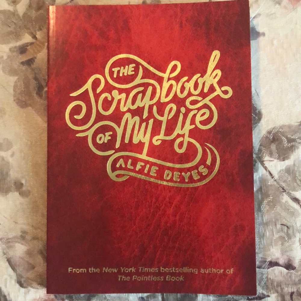 Book- The Scrapbook of My Life by Alfie Deyes